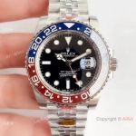 Grade 1A Swiss Rolex GMT Master II Pepsi Jubilee 3285 904L Watch / Noob Factory Watch